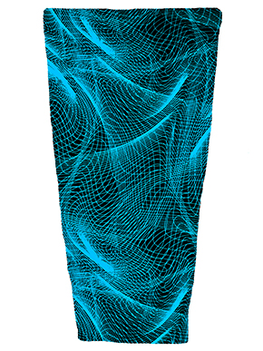 Blue Threads on Black