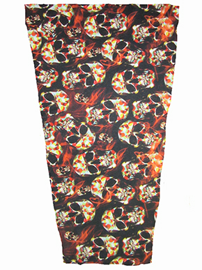 Fiery Skulls
