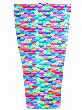 Colorful Fish Scale Design