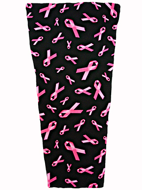 Pink Ribbons on Black