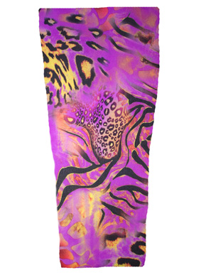 Purple Animal Print