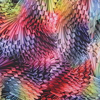 Colored Crystal Look